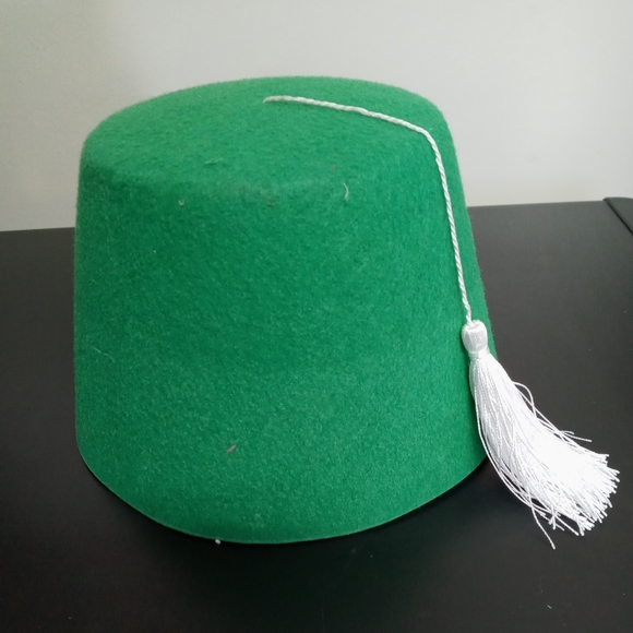 Friends of Rolling Rock Beer Hat Fez Saint Patrick's Day Shriner Celebration EUC - Picture 6 of 10